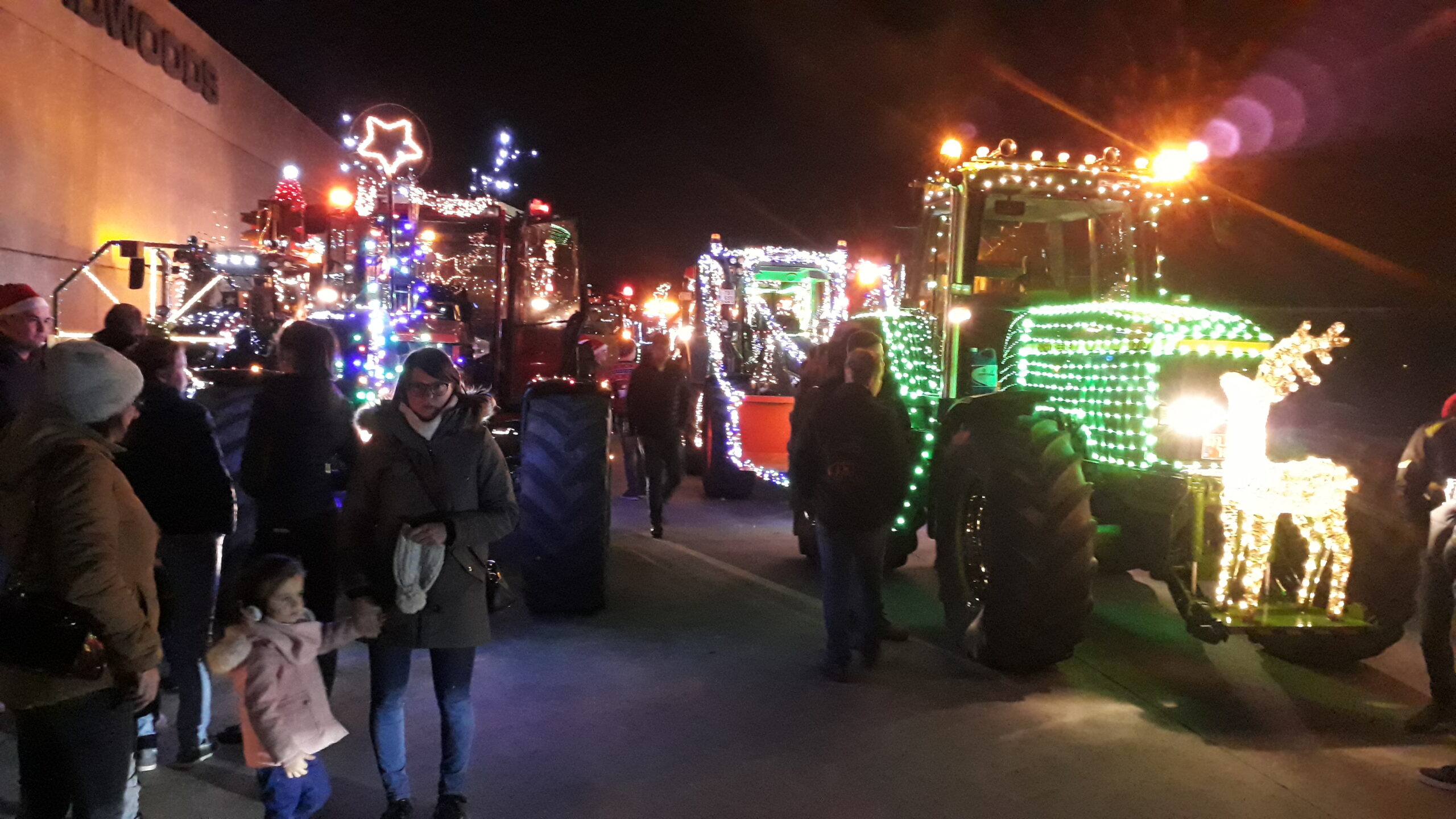 Eerste tractorlichtjestocht werd een triomf