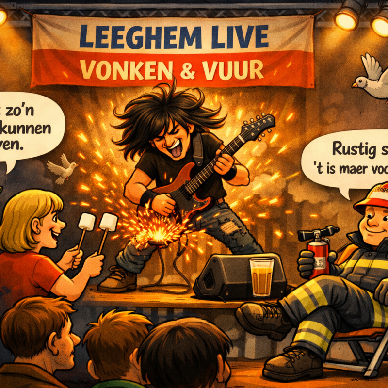Vonken en vuur!